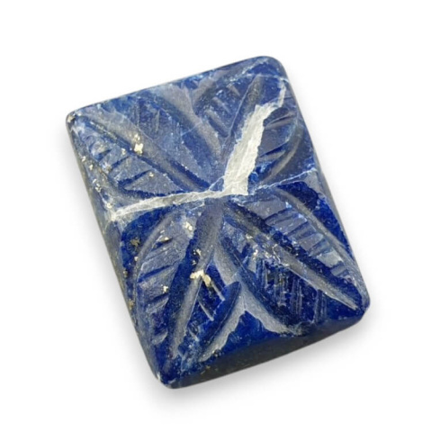 Lapis lazuli cabochon carved 20x15 mm no 34 Lapis lazuli cabochon carved 20x15 mm no 34