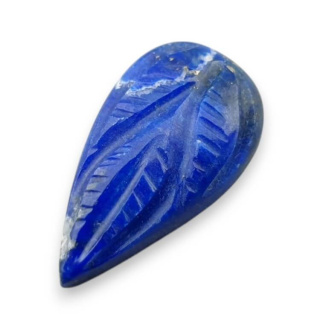 Lapis lazuli carved cabochon 21x12 mm no 81