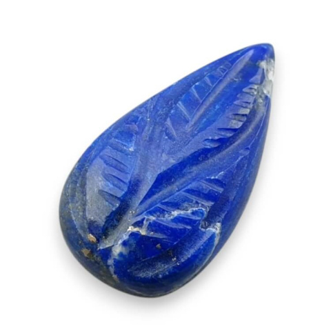 Lapis lazuli carved cabochon 21x12 mm no 81 Lapis lazuli carved cabochon 21x12 mm no 81