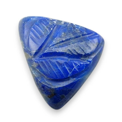 Lapis lazuli carved cabochon 21x18 mm no 70 Lapis lazuli carved cabochon 21x18 mm no 70
