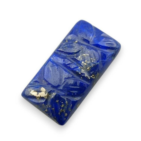 Lapis lazuli carved cabochon 23x12 mm no 54