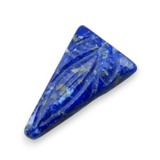 Lapis lazuli carved cabochon 23x14 mm no 72