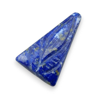 Lapis lazuli carved cabochon 23x14 mm no 72
