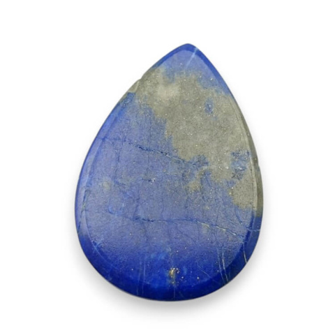 Lapis lazuli cabochon carved 23x16 mm no 77