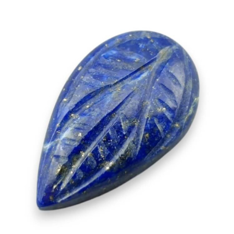 Lapis lazuli cabochon carved 24x14 mm no 71 Lapis lazuli cabochon carved 24x14 mm no 71