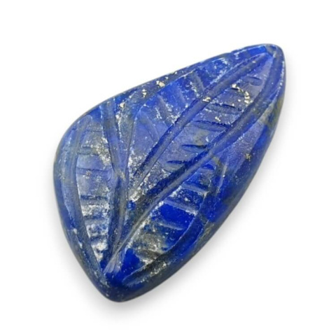 Lapis lazuli cabochon carved 26x15 mm no 40 Lapis lazuli cabochon carved 26x15 mm no 40
