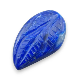 Lapis lazuli carved cabochon 27x16 mm no 63