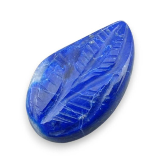 Lapis lazuli carved cabochon 27x16 mm no 63