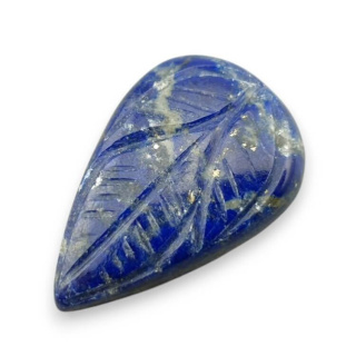 Lapis lazuli cabochon carved 29x19 mm no 43