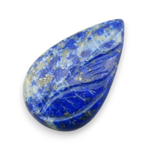 Lapis lazuli cabochon carved 30x18 mm no 48 Lapis lazuli cabochon carved 30x18 mm no 48