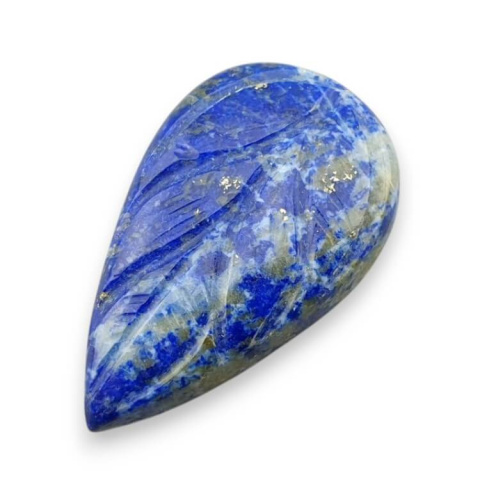 Lapis lazuli cabochon carved 30x18 mm no 48 Lapis lazuli cabochon carved 30x18 mm no 48