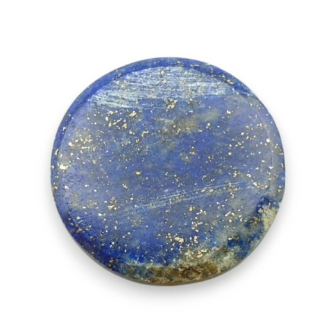 Lapis lazuli carved cabochon dia. 19 mm no 62 Lapis lazuli carved cabochon dia. 19 mm no 62