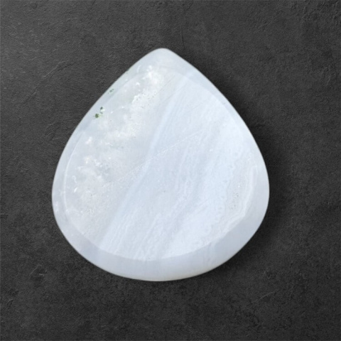 Agat blue lace kaboszon carving 19x17 mm nr 79 Agat blue lace kaboszon carving 19x17 mm nr 79