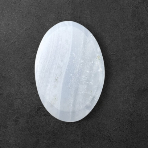 Agate blue lace cabochon carving 22x15 mm no 68 Agate blue lace cabochon carving 22x15 mm no 68
