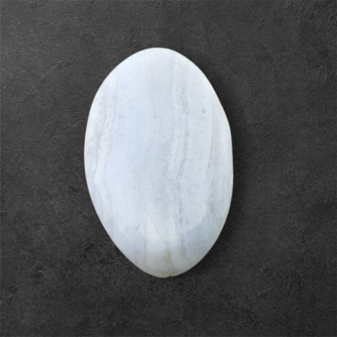 Agate blue lace cabochon carving 23x15 mm no 43 Agate blue lace cabochon carving 23x15 mm no 43