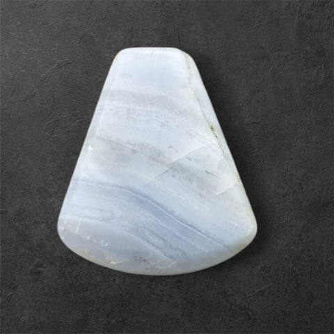 Agate blue lace cabochon carving 24x20 mm no 42 Agate blue lace cabochon carving 24x20 mm no 42