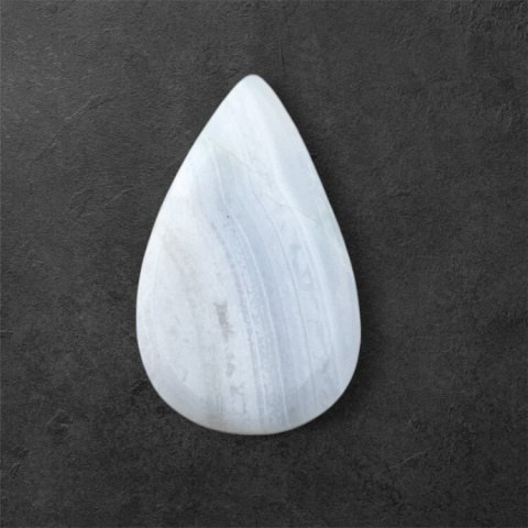 Agat blue lace kaboszon carving 25x14 mm nr 64 Agat blue lace kaboszon carving 25x14 mm nr 64