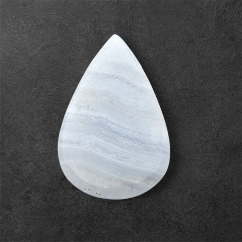 Agate blue lace cabochon carving 26x16 mm no 62 Agate blue lace cabochon carving 26x16 mm no 62