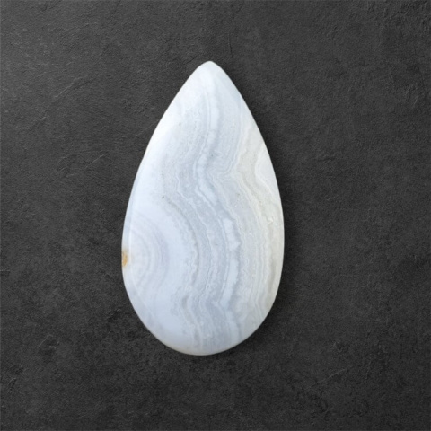 Agate blue lace cabochon carving 27x14 mm no 30 Agate blue lace cabochon carving 27x14 mm no 30
