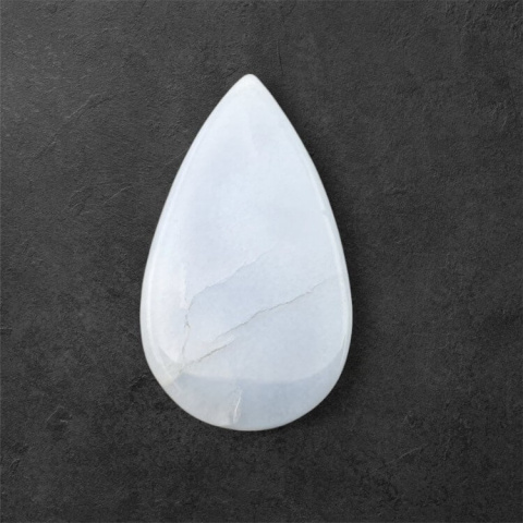 Agate blue lace cabochon carving 27x15 mm no. 73 Agate blue lace cabochon carving 27x15 mm no. 73
