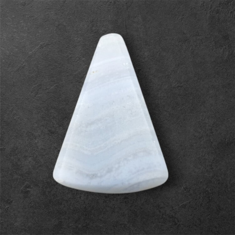 Blue lace agate carved cabochon 27x18 mm no 54 Blue lace agate carved cabochon 27x18 mm no 54