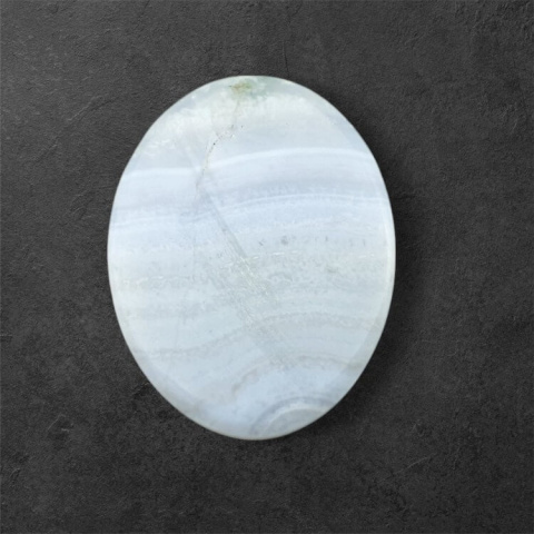 Agate blue lace cabochon carving 27x21 mm no 17 Agate blue lace cabochon carving 27x21 mm no 17