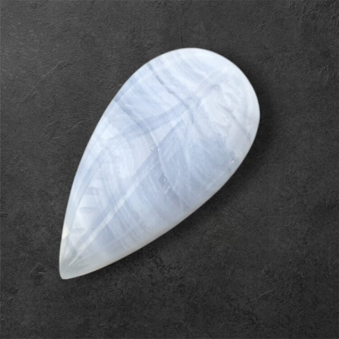 Agate blue lace cabochon carving 28x15 mm no 71 Agate blue lace cabochon carving 28x15 mm no 71