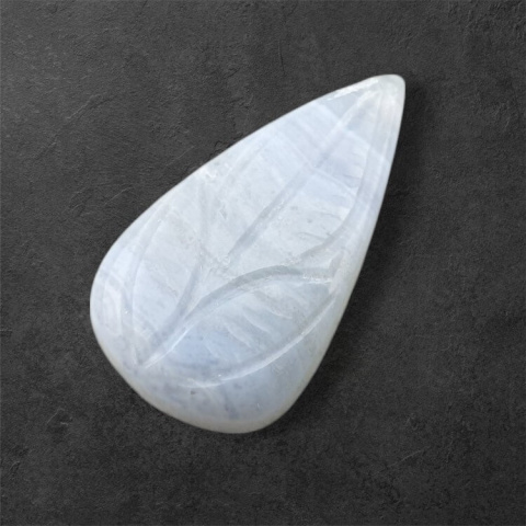 Agate blue lace cabochon carving 28x16 mm no 39 Agate blue lace cabochon carving 28x16 mm no 39