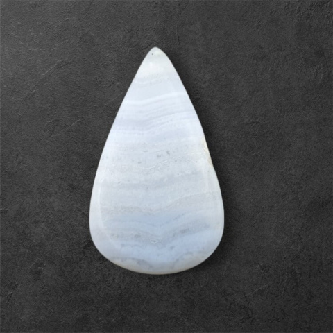 Agate blue lace cabochon carving 28x16 mm no 39 Agate blue lace cabochon carving 28x16 mm no 39