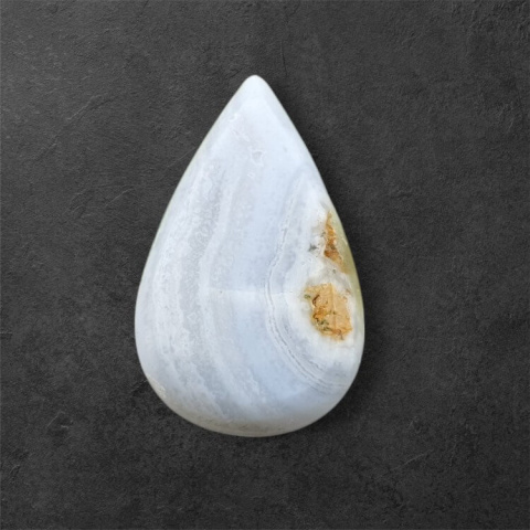 Agate blue lace cabochon carving 28x17 mm no 20 Agate blue lace cabochon carving 28x17 mm no 20