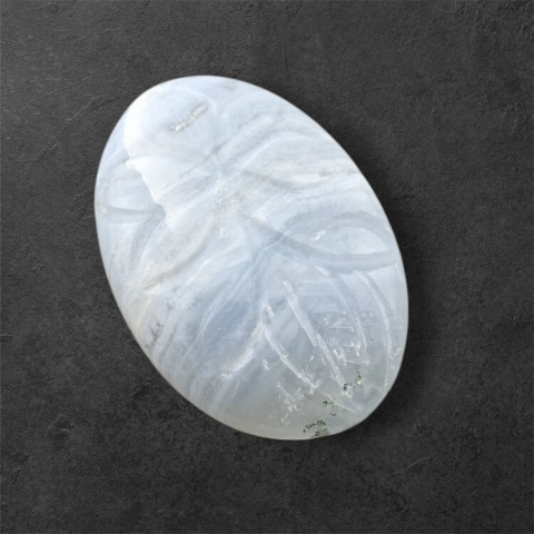 Agate blue lace cabochon carving 31x22 mm no 29 Agate blue lace cabochon carving 31x22 mm no 29
