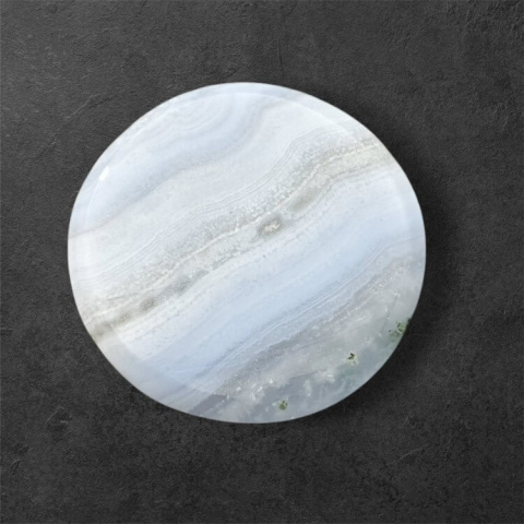 Agate blue lace cabochon carved fi 26 mm no 21 Agate blue lace cabochon carved fi 26 mm no 21