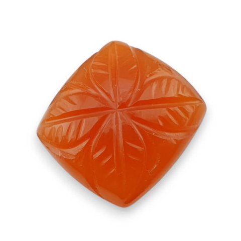 Carnelian carved cabochon 18x17 mm no 51 Carnelian carved cabochon 18x17 mm no 51