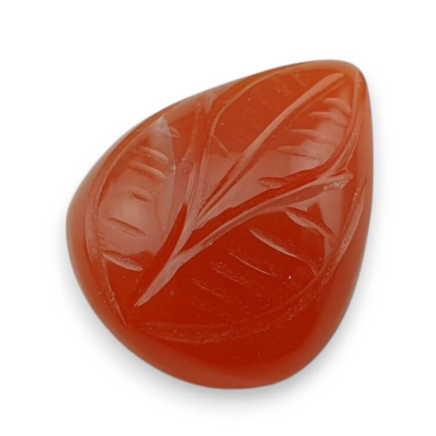 Carnelian cabochon carving 20x16 mm no 17 Carnelian cabochon carving 20x16 mm no 17
