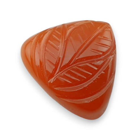 Carnelian cabochon carving 21x18 mm no. 50 Carnelian cabochon carving 21x18 mm no. 50