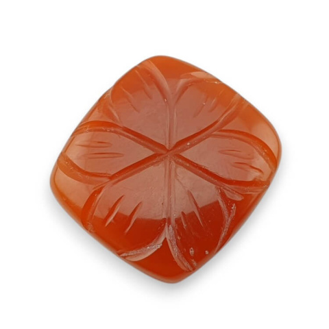 Carnelian carved cabochon 21x20 mm no 32 Carnelian carved cabochon 21x20 mm no 32
