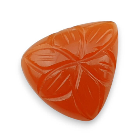 Carnelian carved cabochon 22x20 mm no 26 Carnelian carved cabochon 22x20 mm no 26