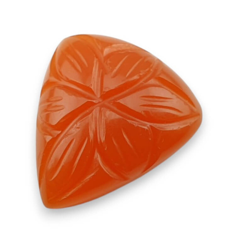 Carnelian carved cabochon 22x20 mm no 26 Carnelian carved cabochon 22x20 mm no 26