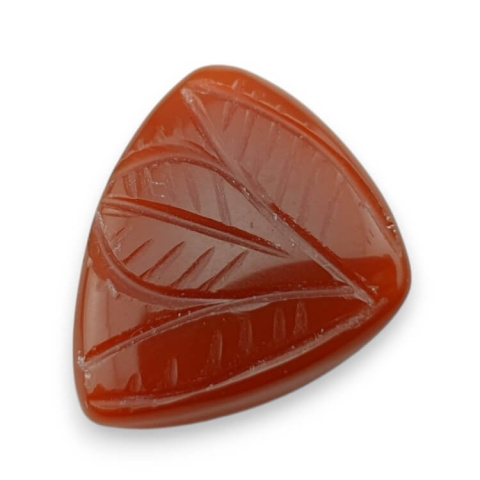 Carnelian carved cabochon 22x20 mm no 39 Carnelian carved cabochon 22x20 mm no 39