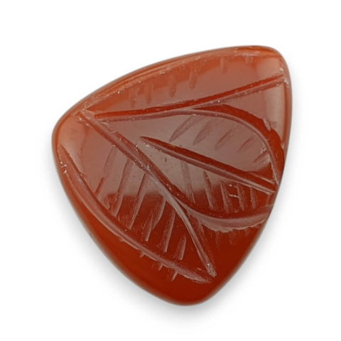 Carnelian carved cabochon 22x20 mm no 39 Carnelian carved cabochon 22x20 mm no 39
