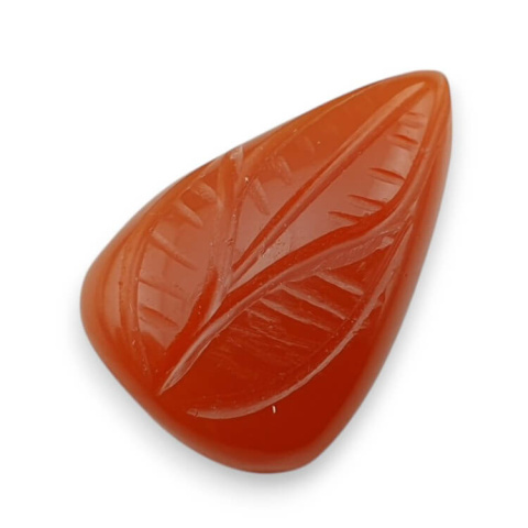 Carnelian carved cabochon 23x15 mm no 16 Carnelian carved cabochon 23x15 mm no 16