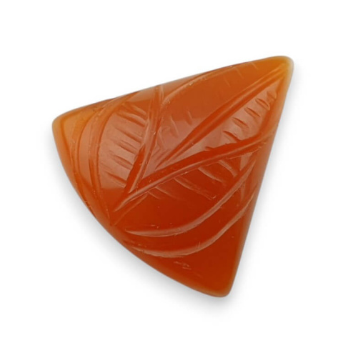 Carnelian carved cabochon 23x19 mm no 28 Carnelian carved cabochon 23x19 mm no 28