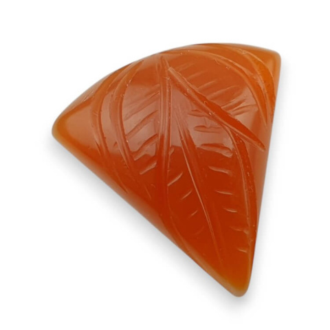 Carnelian carved cabochon 23x19 mm no 28 Carnelian carved cabochon 23x19 mm no 28