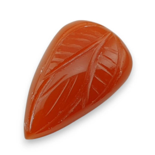 Carnelian carved cabochon 24x15 mm no 61