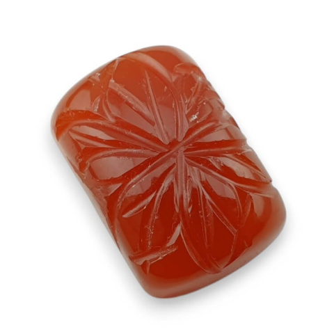 Carnelian carved cabochon 24x16 mm no 59 Carnelian carved cabochon 24x16 mm no 59
