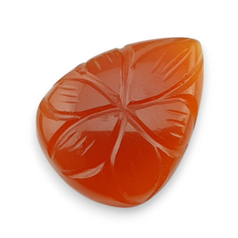 Carnelian cabochon carving 24x18 mm no 35 Carnelian cabochon carving 24x18 mm no 35