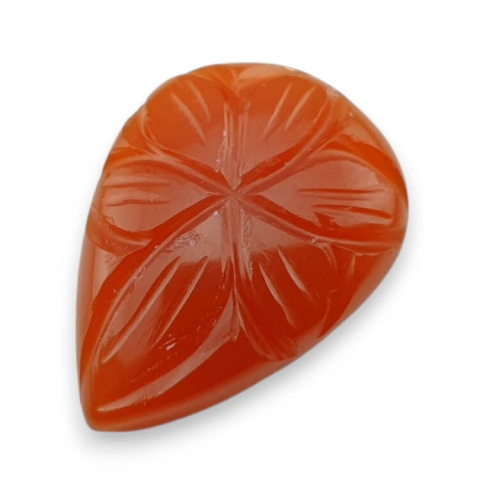Carnelian cabochon carving 24x18 mm no. 9 Carnelian cabochon carving 24x18 mm no. 9
