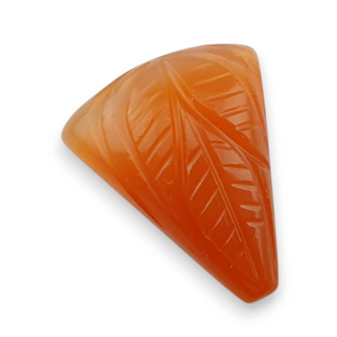 Carnelian carved cabochon 24x20 mm no 7 Carnelian carved cabochon 24x20 mm no 7