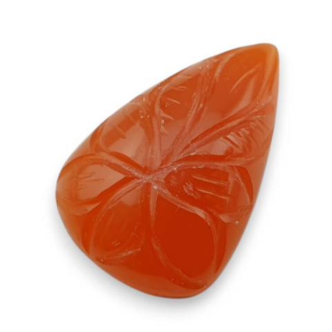 Carnelian carved cabochon 26x17 mm no 30 Carnelian carved cabochon 26x17 mm no 30