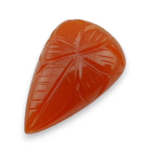 Carnelian carved cabochon 26x17 mm no 46 Carnelian carved cabochon 26x17 mm no 46